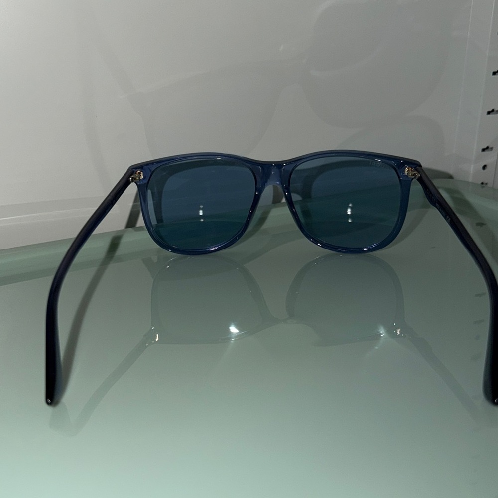 Gucci Blue Sunglasses round square - Picture 3 of 6